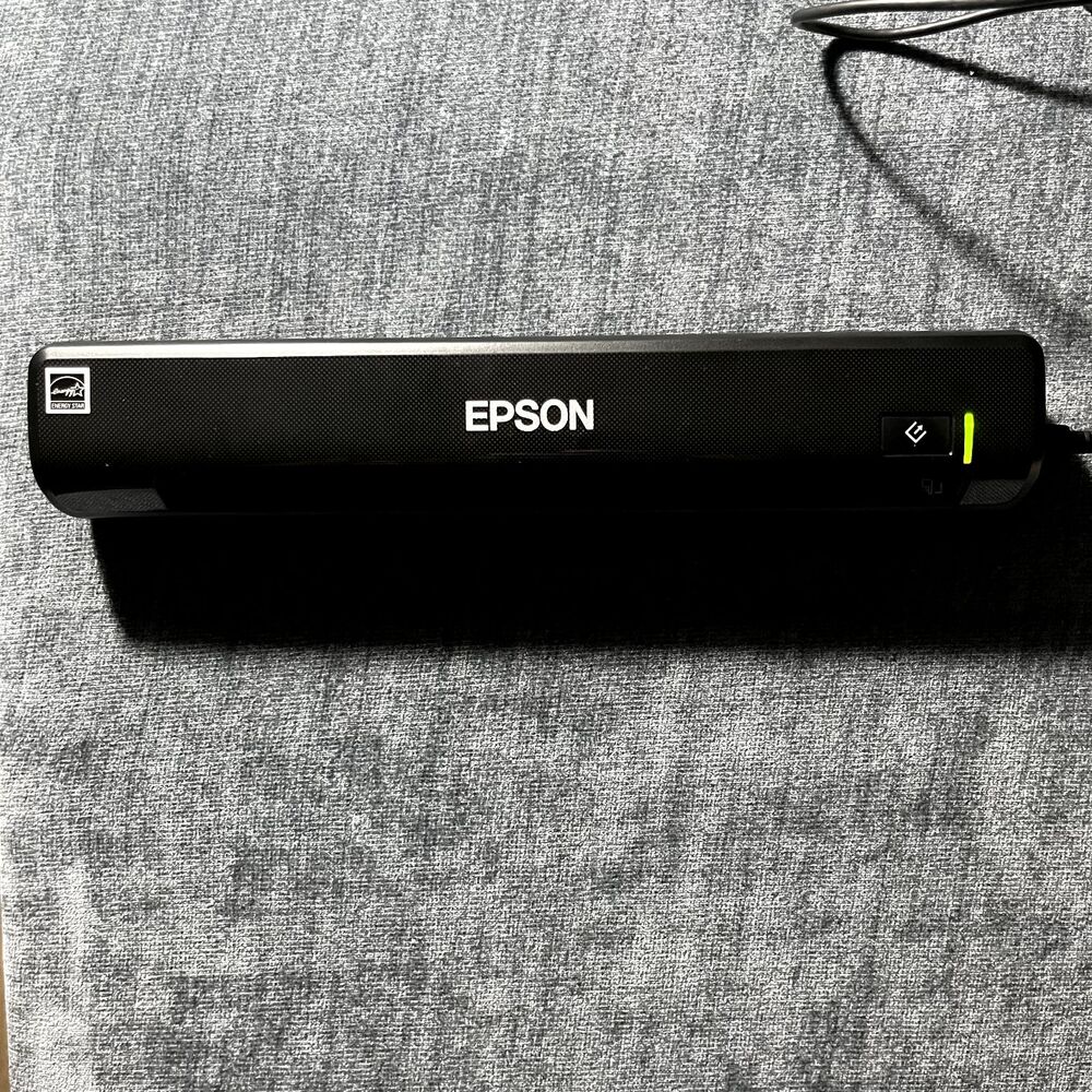 Epson WorkForce DS-30 Portable Scanner Black USB Powered MODEL J291A Tested
